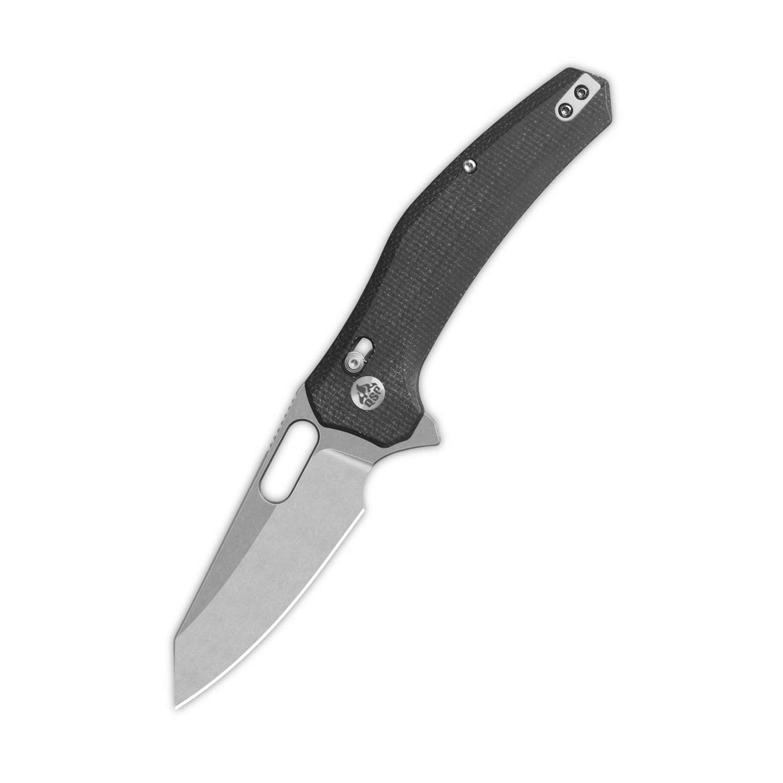 QSP Emu 3.25"  14C28N Black Micarta QS164-A1