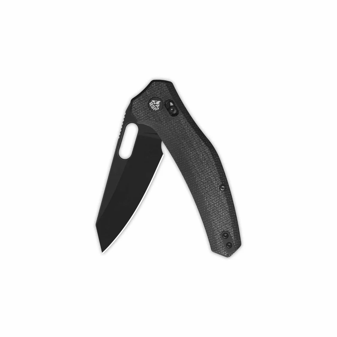 QSP Knife Emu 3.25'' 14C28N Black Micarta QS164-A2