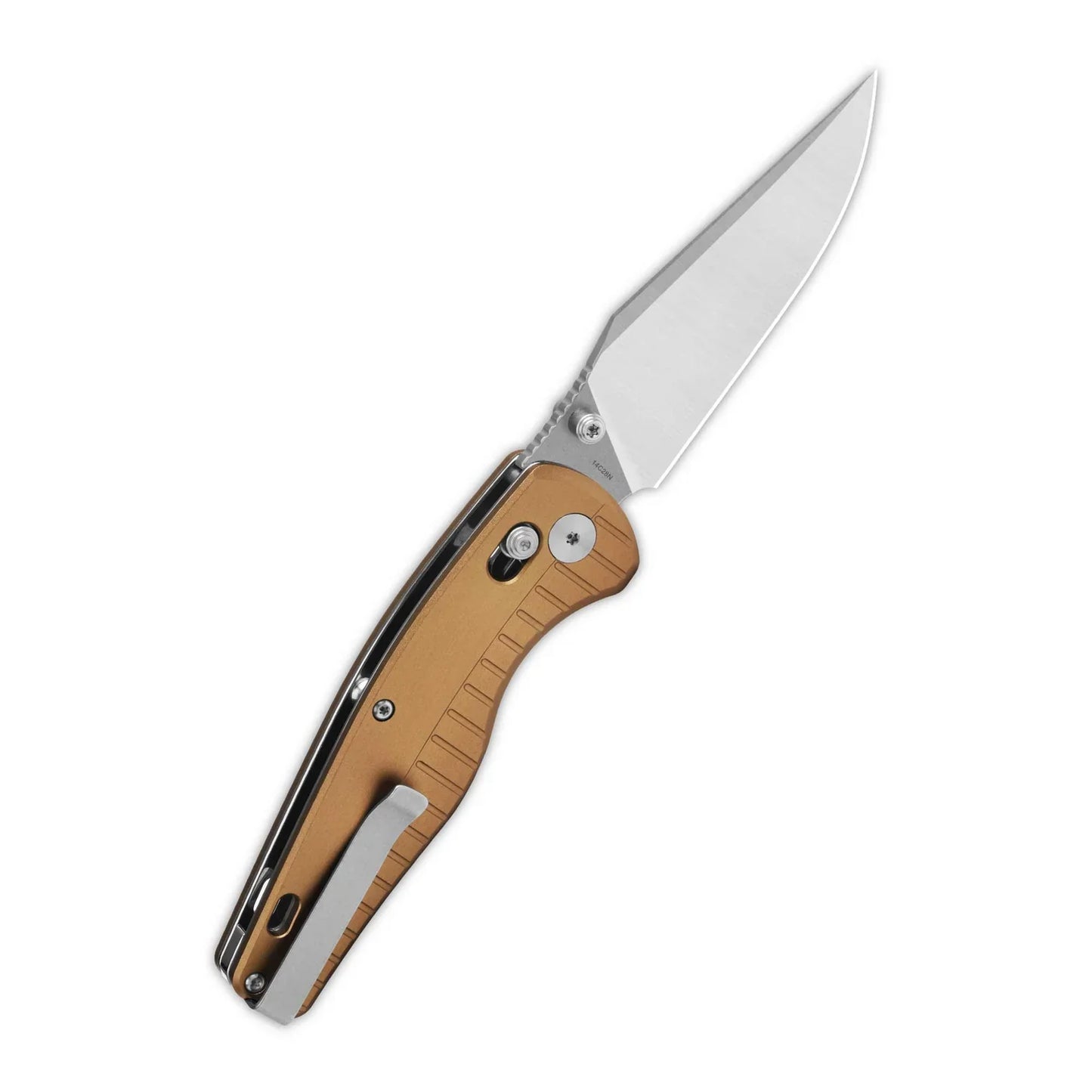 QSP Reptile 3.35" 14C28N Champagne Aluminium QS165-A1