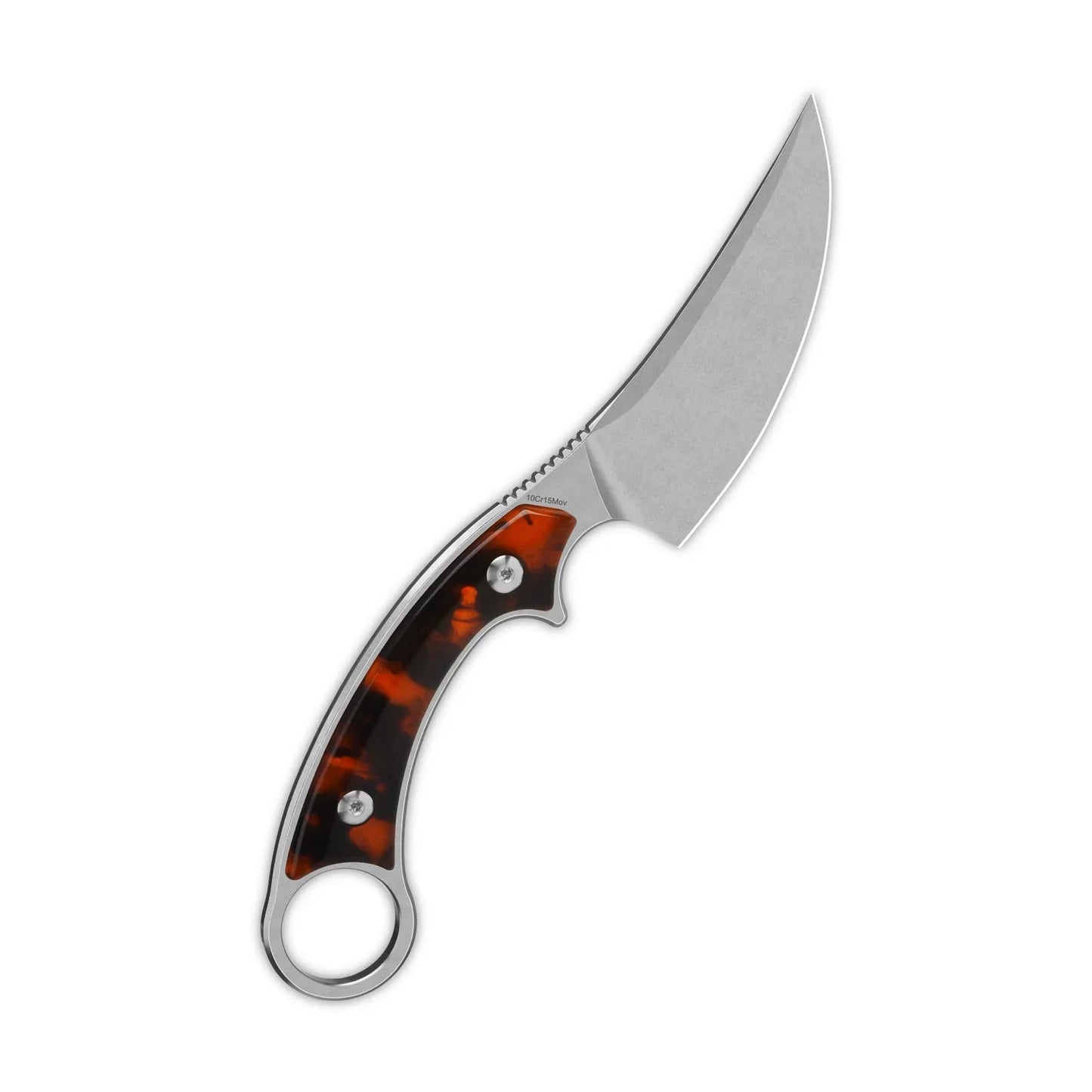 QSP Viper 4.00" 10Cr15MoV Tortoise Resin QS166-C1