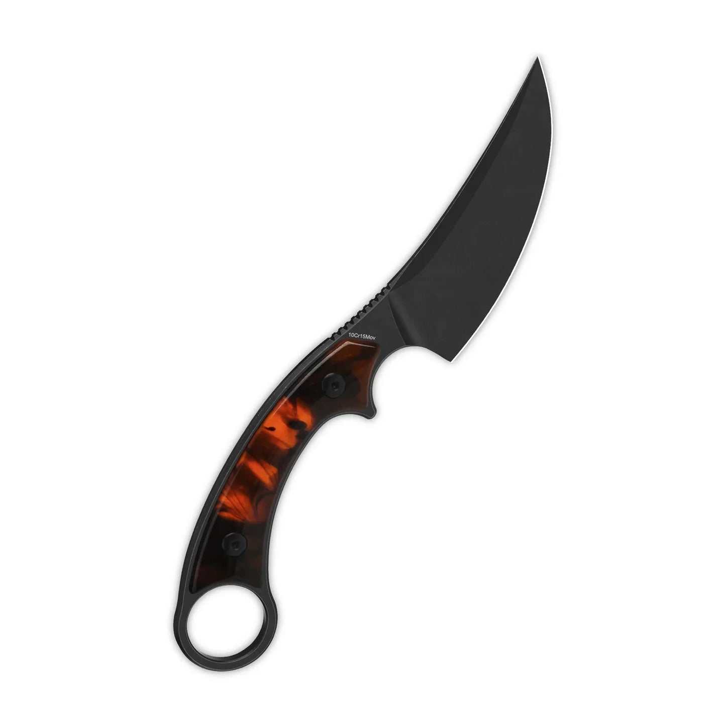 QSP Viper 4.0"  10Cr15MoV Tortoise Resin QS166-C2