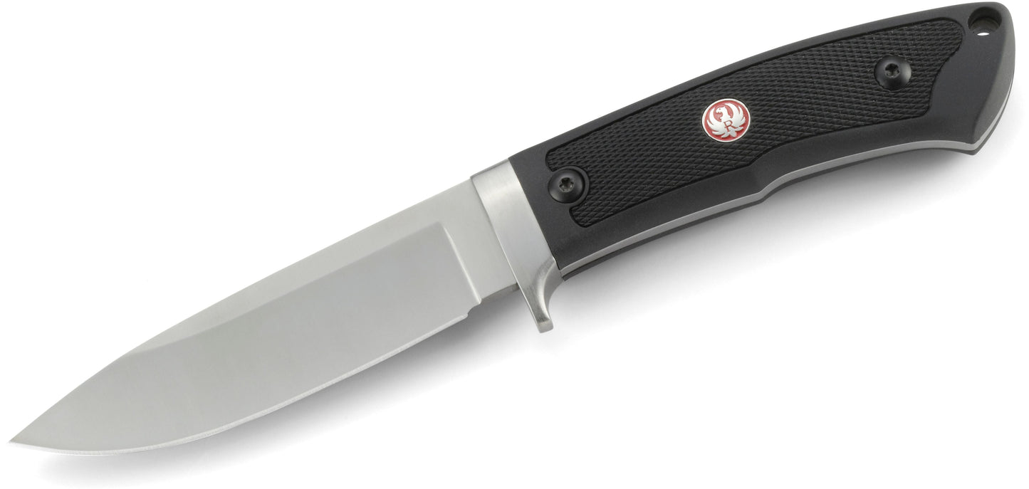 CRKT Ruger Knives R2201 Accurate Hunting Fixed Blade Knife (4.375" Satin)