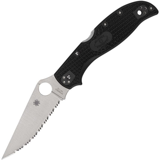 Spyderco Stretchâ„¢ 2 XL Lightweight â€“ 3.92" VG-10 SpyderEdge Blade, Black FRN Handle â€“ C258SBK