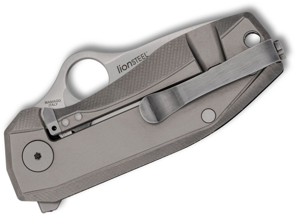 Spyderco SpyNano Flash Batch R.I.L. 2.57" Satin M398 Green Canvas Micarta/Titanium Handle - C268MTIP