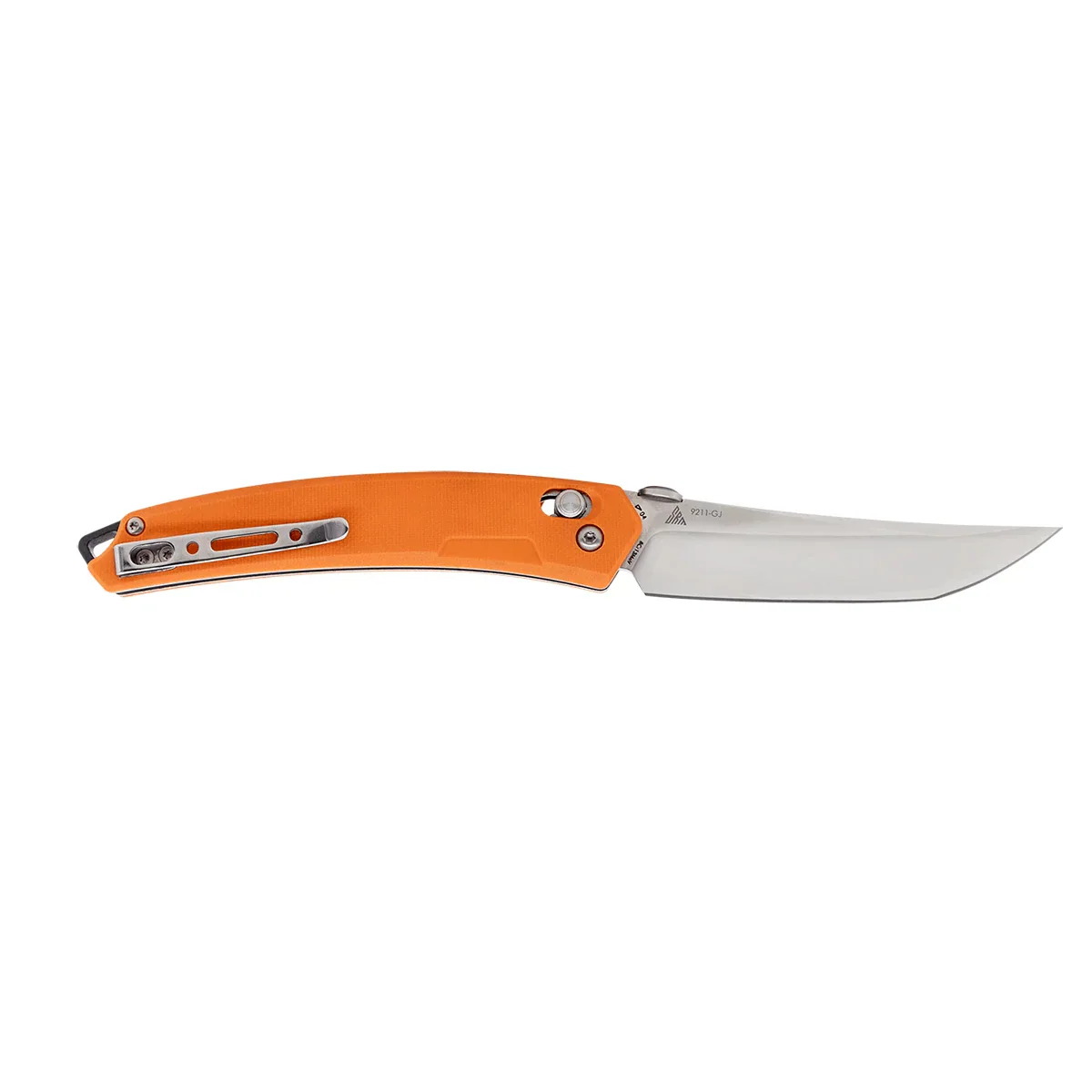 SRM 9211-GJSRM 3.57" 8Cr13MoV, HRC 57-59 Orange G10 9211-GJ
