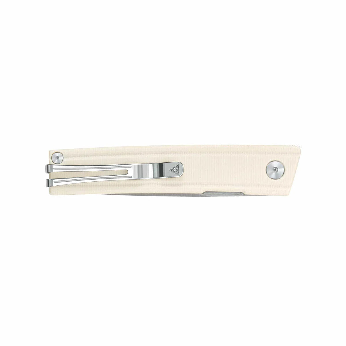 SRM Gent 3.27" 10Cr15CoMov, HRC 58~60 White G10 Handle 401LC-GT