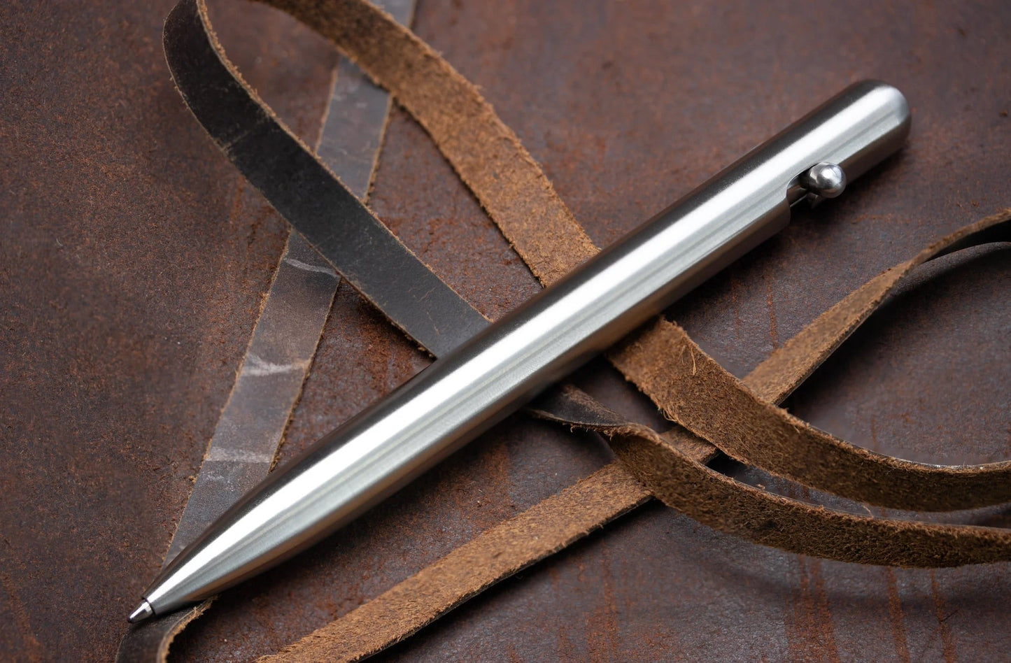 Bastion Bolt Action EDC Stainless Steel Ballpoint Pen