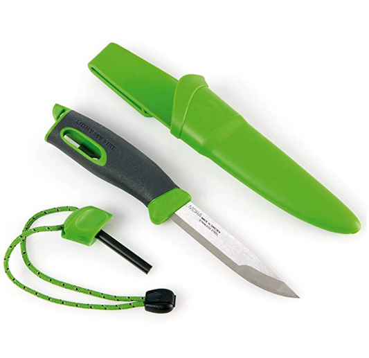 Light My Fire Swedish FireKnife Fixed Blade Knife-Green