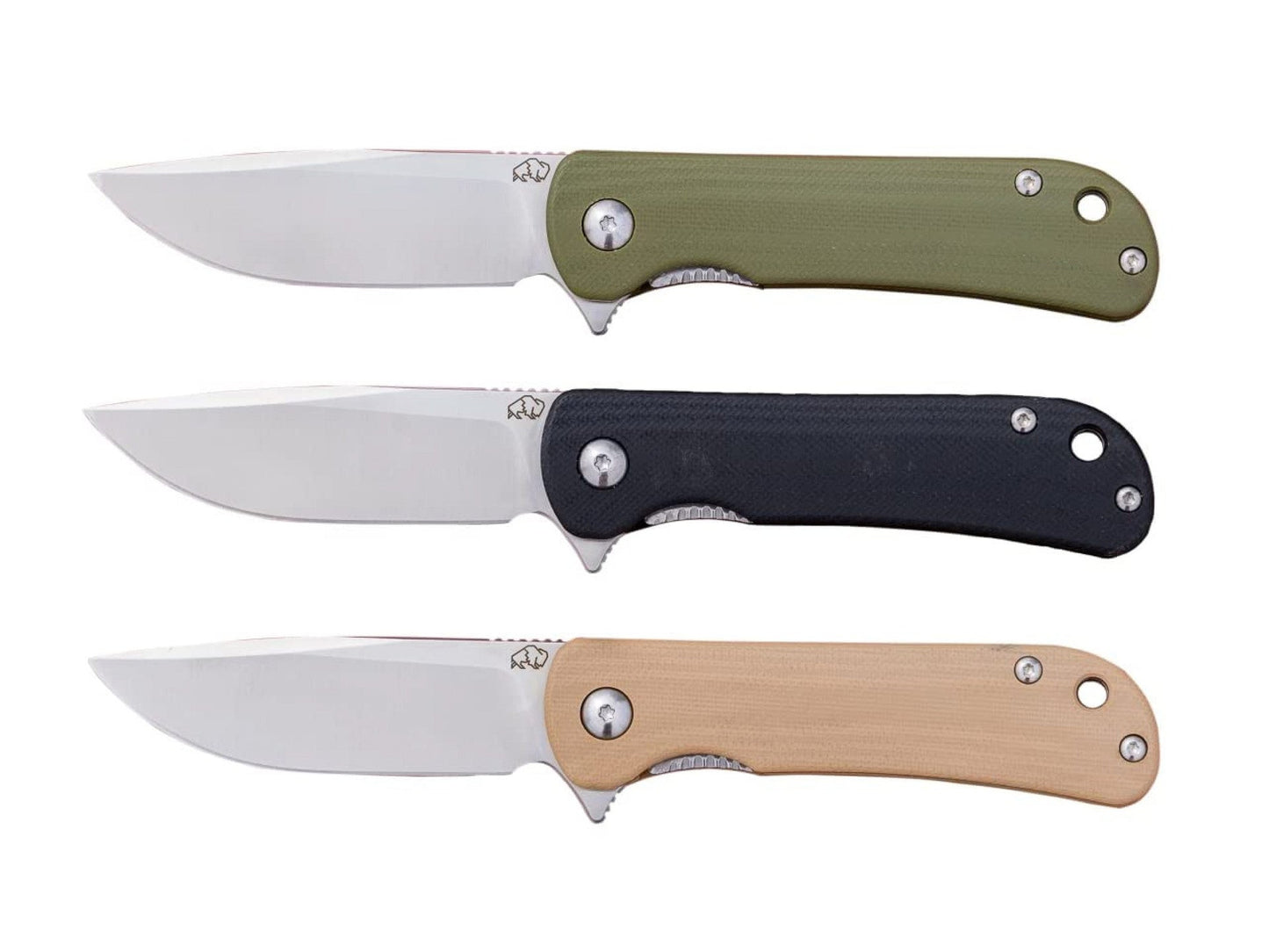 GFL Knife - Fast Eddie 1.0 - Folding Flip EDC Knife - Black