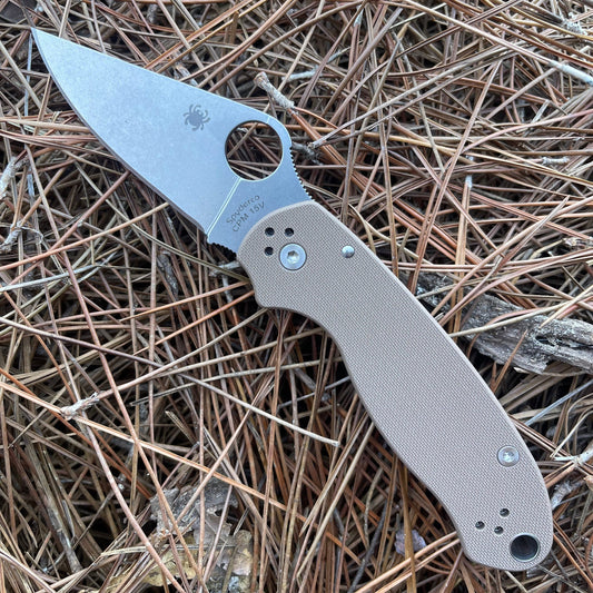 Spyderco Para 3 15V G10 Handles Sprint Run (Going Gear)