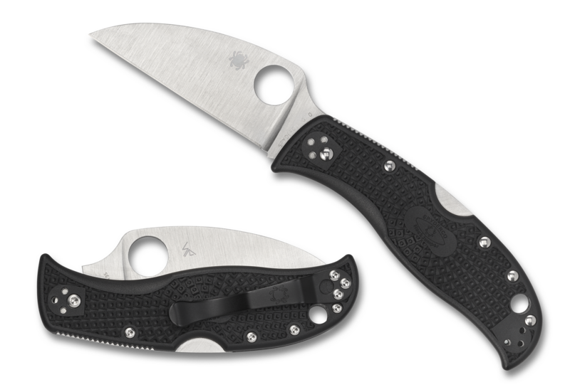 Spyderco C254PBK Rockjumper Folding Knife FRN Handle 3.08In VG-10 Steel Blade