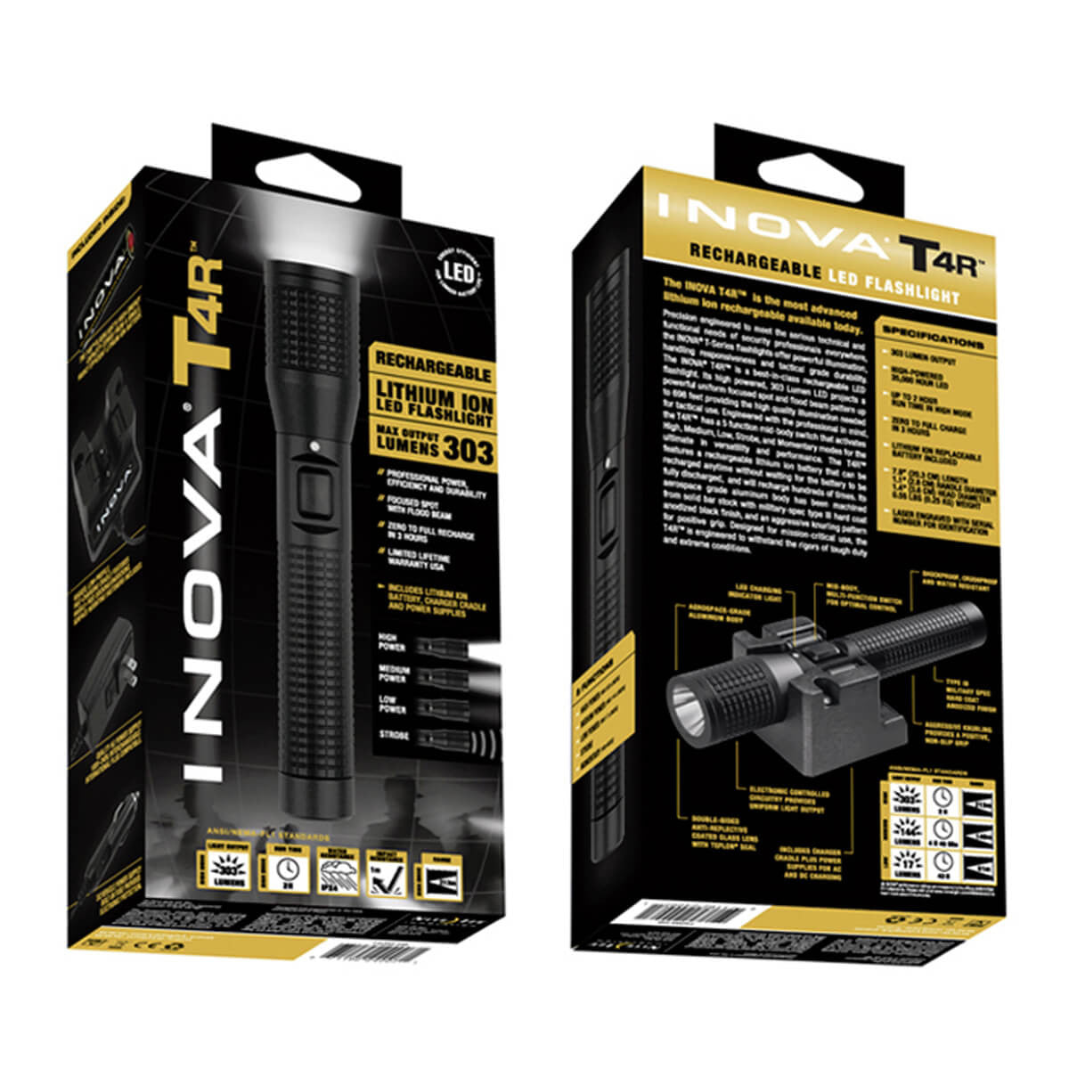 Inova T4R Rechargeable Flashlight T4RQMDB-HB – Going Lights