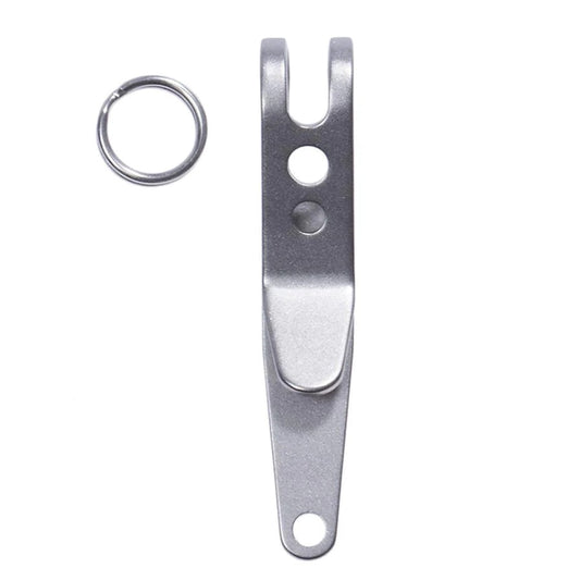 Tec Accessories P-7 Suspension Clip - Bead Blasted Stainless Steel