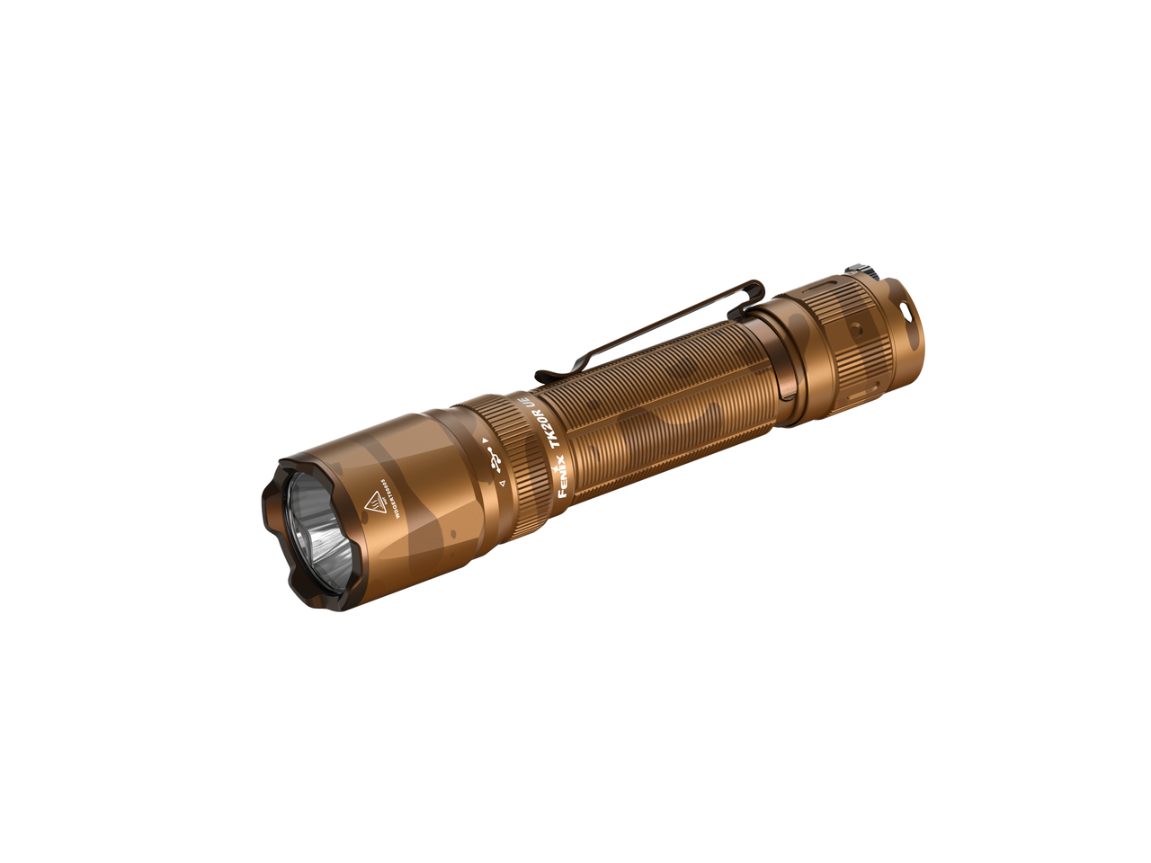 Fenix TK20R UE 2800 Lumen USB-C Rechargeable Tactical Flashlight - Desert Camo