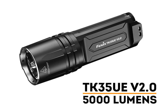 Fenix TK35UE V2.0 5000 Lumen Ultimate Tactical Flashlight Luminus SST40 LED