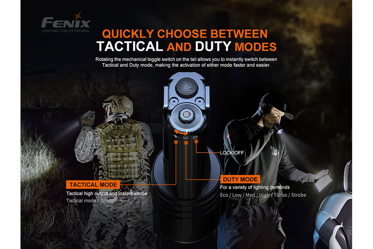 Fenix TK35UE V2.0 5000 Lumen Ultimate Tactical Flashlight Luminus SST40 LED