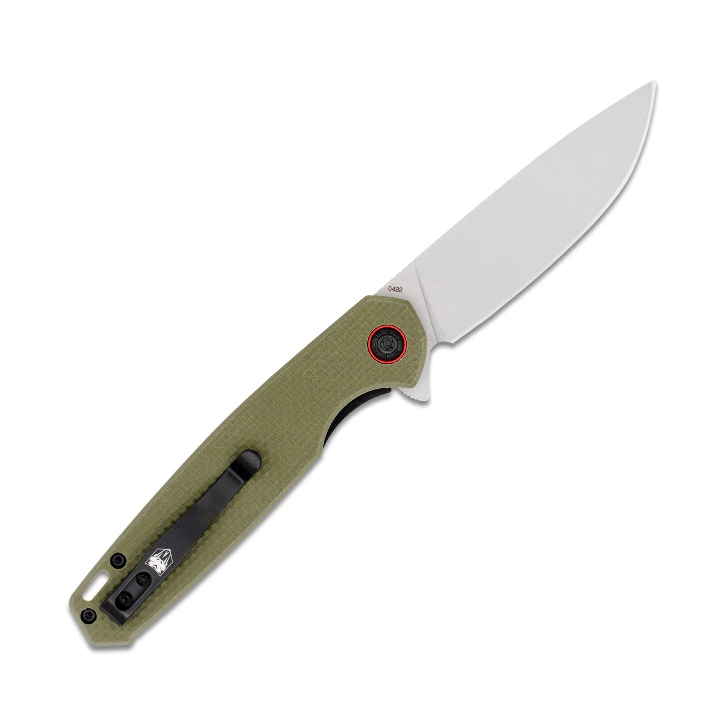 CobraTec Knives Talon 3.18" D2 Blade Green G-10 Scales CTTLNODG