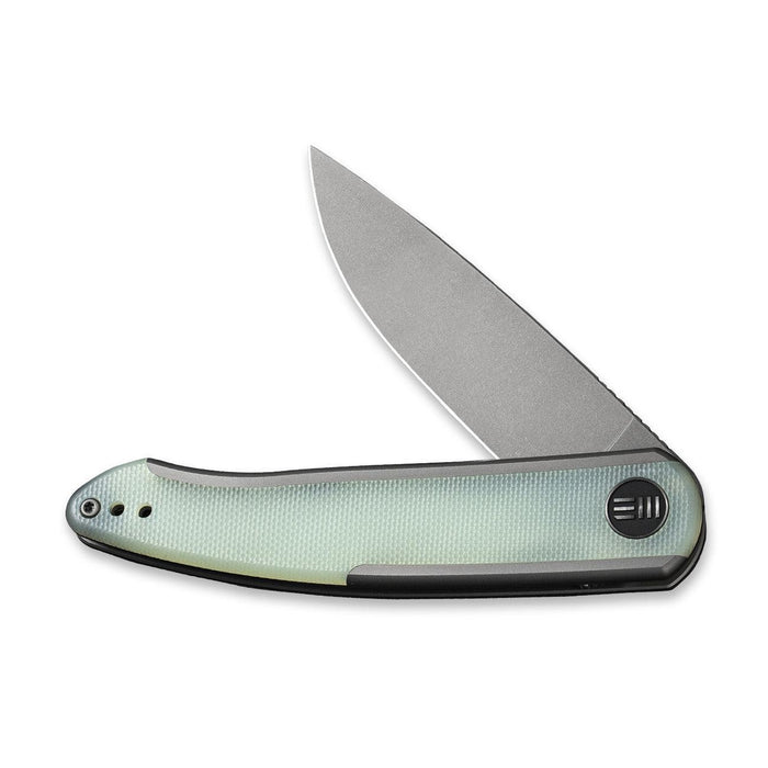 WE Knife Smooth Sentinel Flipper Knife Titanium Handle With G10 Inlay (2.97" CPM 20CV Blade) WE20043-2