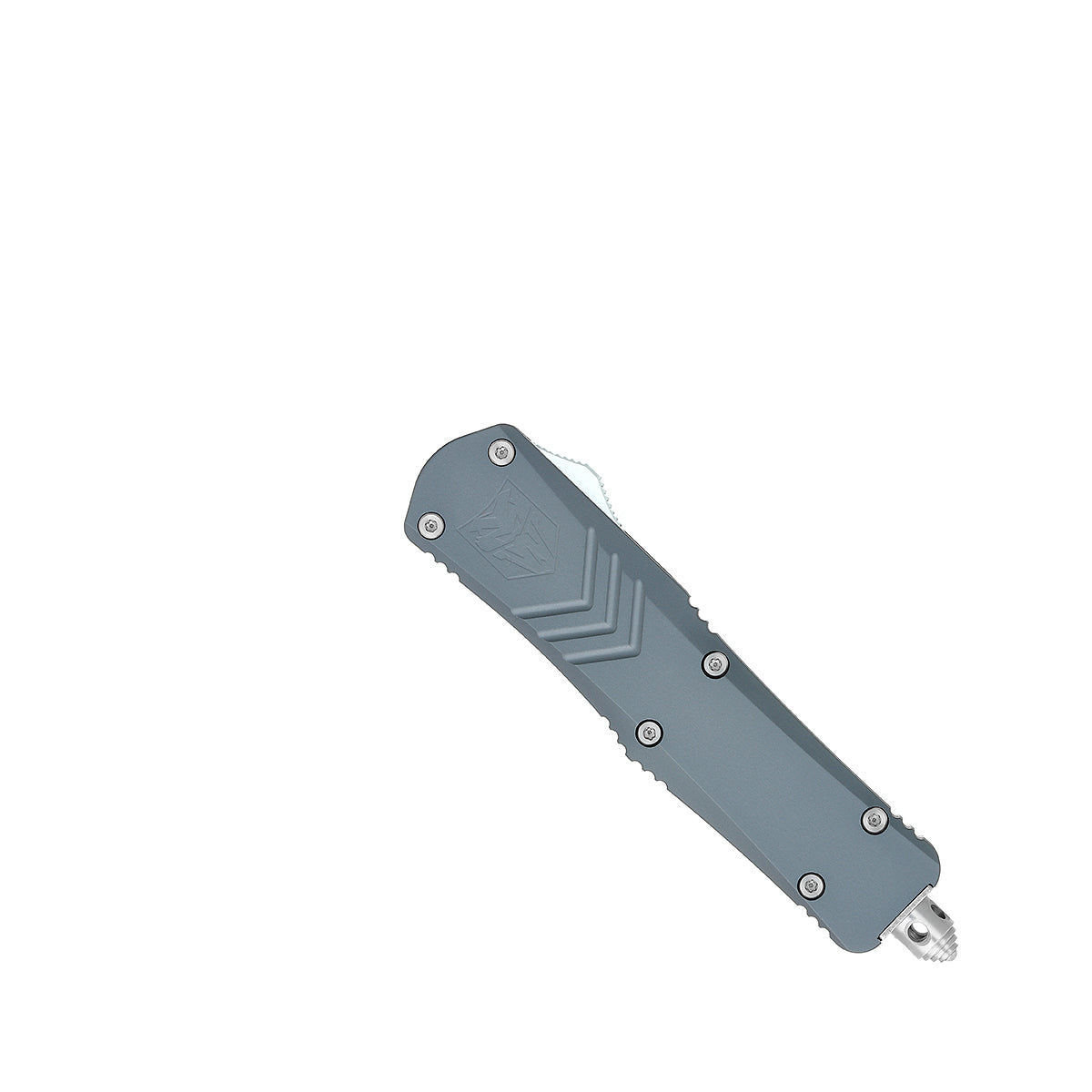 CobraTec FS-X Small Gray OTF Knife - D2 Steel 2.5in Tanto Blade