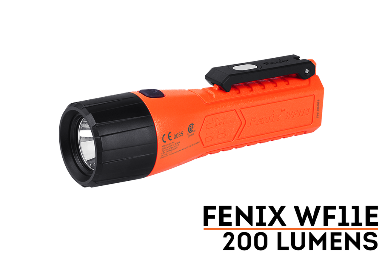 Fenix WF11E 200 Lumen Intrinsically Safe Flashlight