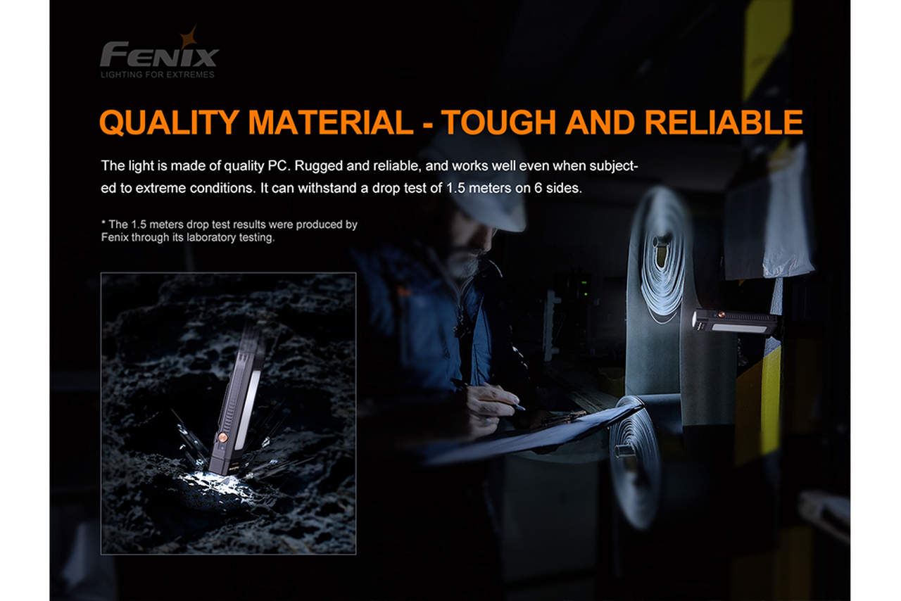 Fenix WT16R 300 Lumen USB-C Rechargeable Flashlight