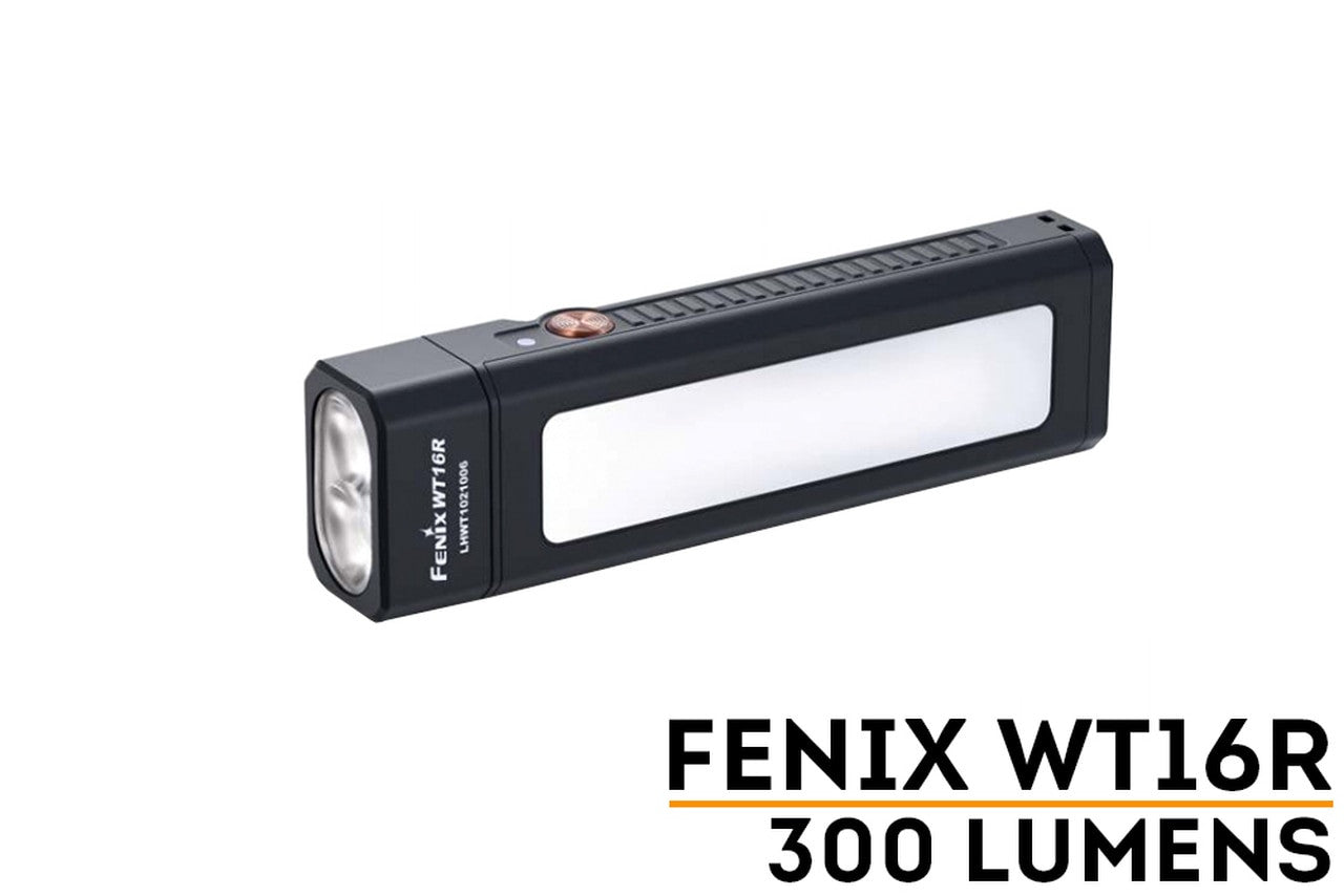 Fenix WT16R 300 Lumen USB-C Rechargeable Flashlight