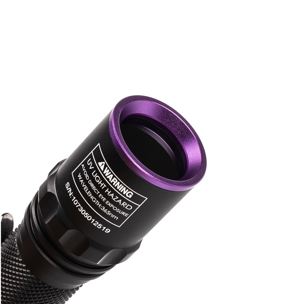 Weltool M2-BF high-power 365nm UV flashlight