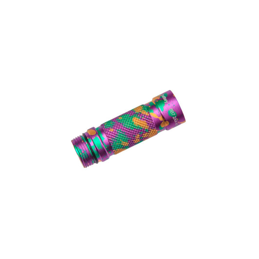 Weltool BB7 extension tube for T1Pro Colorful flashlight, front view
