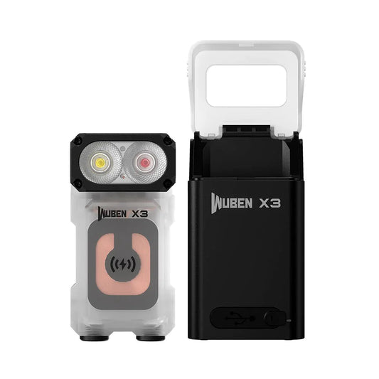 Wuben Lightok X3 Owl EDC 700 Lumen Rechargeable Flashlight w/ Charging Box