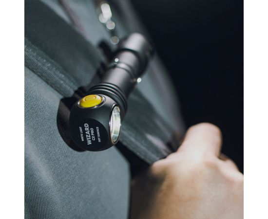 Armytek Wizard C2 Pro Magnet USB+18650 / XHP50.2 Warm / 2330 lm / TIR 70Â°:120Â° / +ABM01 / 1x18650 (incl.)