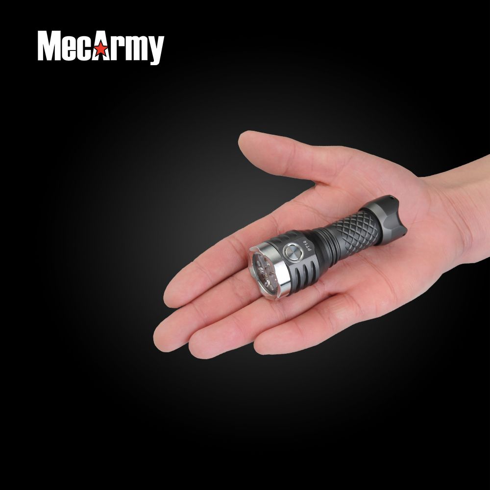 MecArmy PT14 14500 3 x CREE XP-G2 900 Lumen LED Flashlight