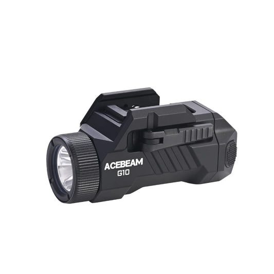 Acebeam G10 Quick-Detach Rail Light â€“ 600 Lumen Tactical Weapon Light, USB-C Rechargeable