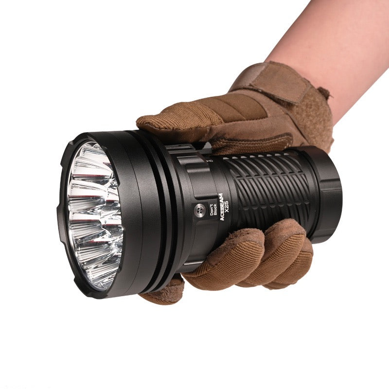 Acebeam X25 dual-power high-output searchlight