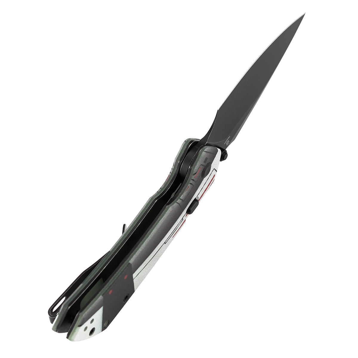 Tenable Fenrir B1034H14 blade detail – Blackwash D2 harpoon
