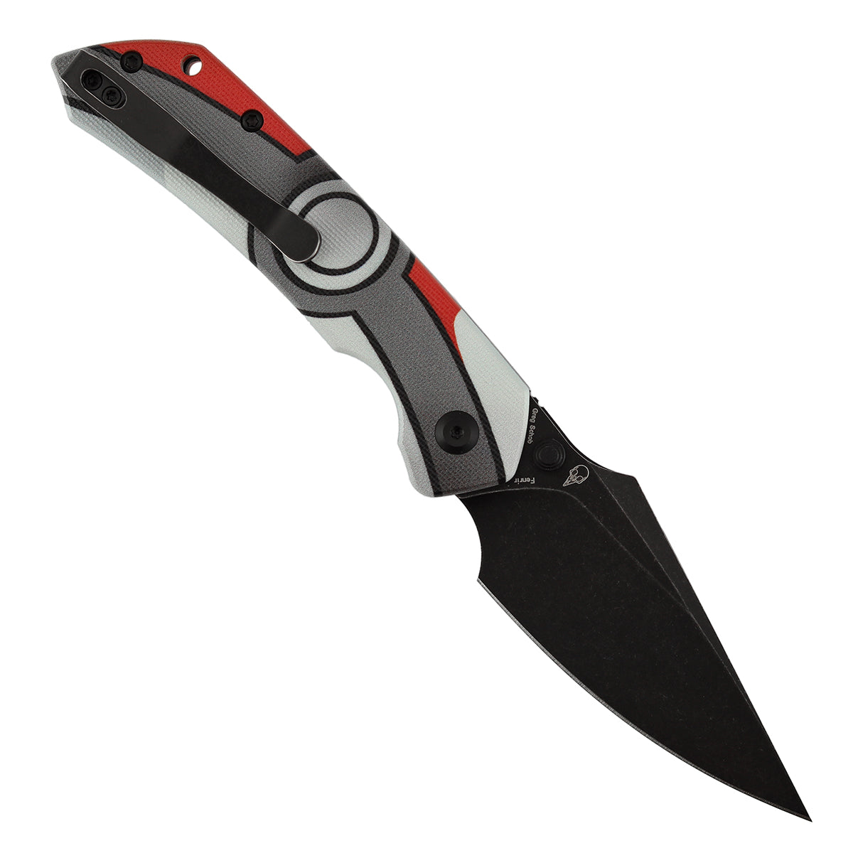 Tenable Fenrir B1034H16 open position showing D2 harpoon blade