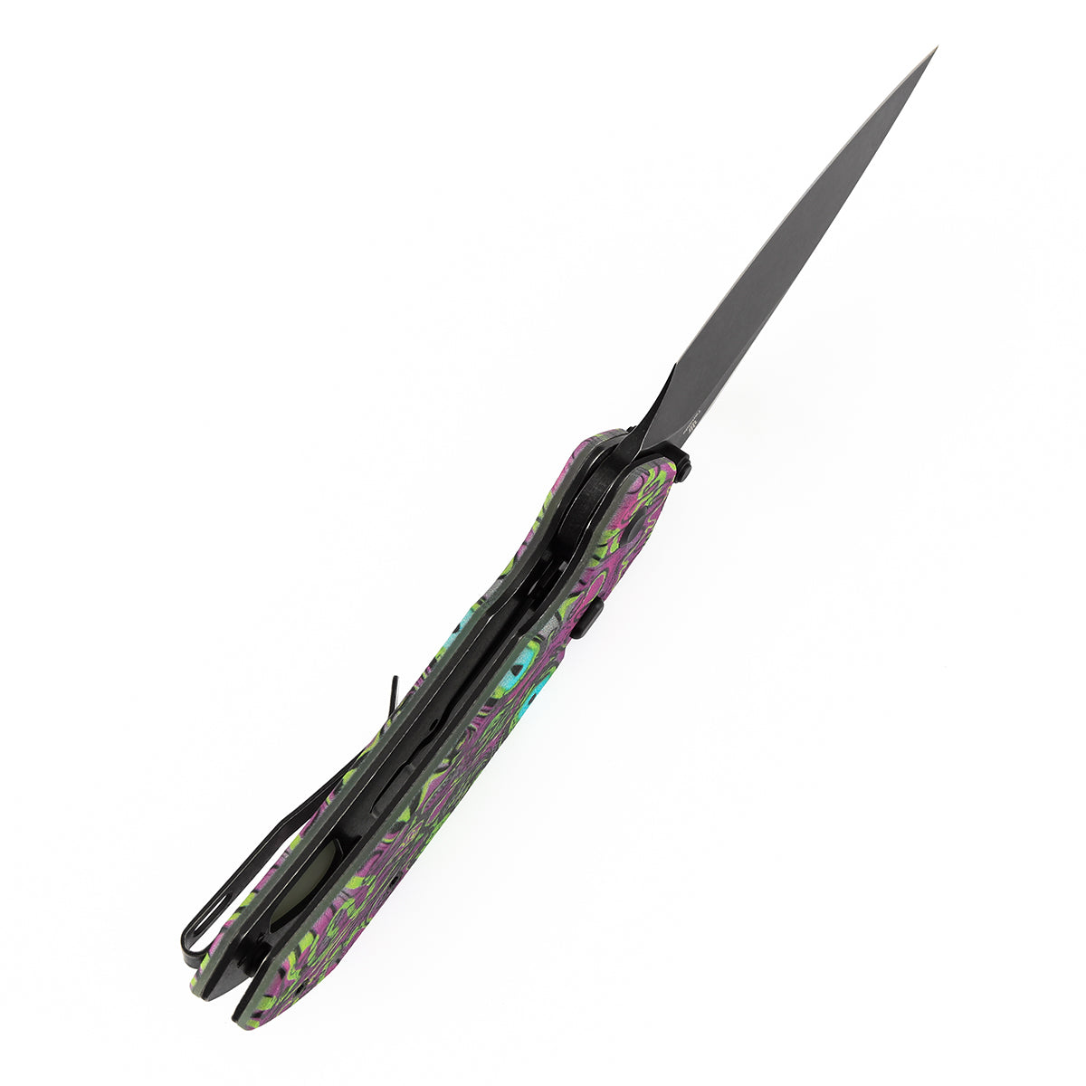 Tenable Fenrir B1034H17 blade detail – Blackwash D2 harpoon