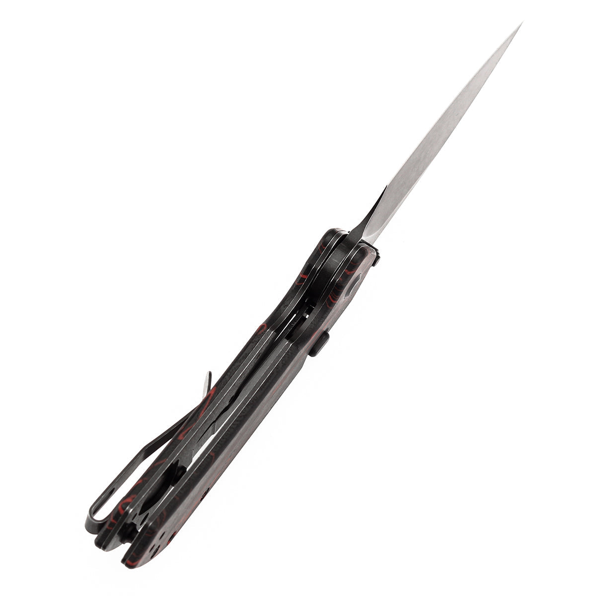 Tenable Fenrir B1034H2 blade detail – Blackwash Nitro-V harpoon