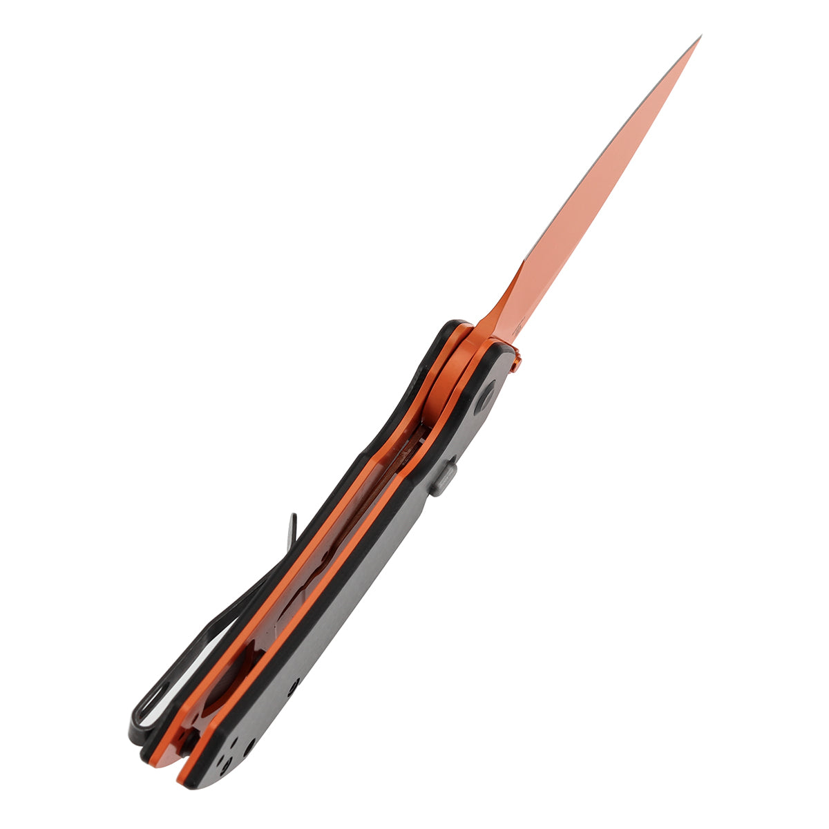 Tenable Fenrir B1034H5 blade detail – Orange Coated Nitro-V harpoon
