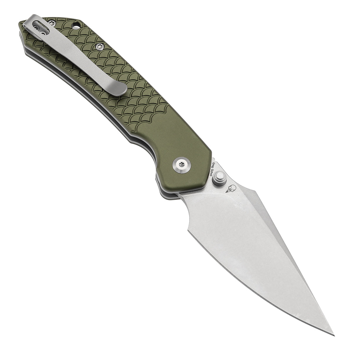 Tenable Fenrir B1034H7 open position showing Nitro-V harpoon blade