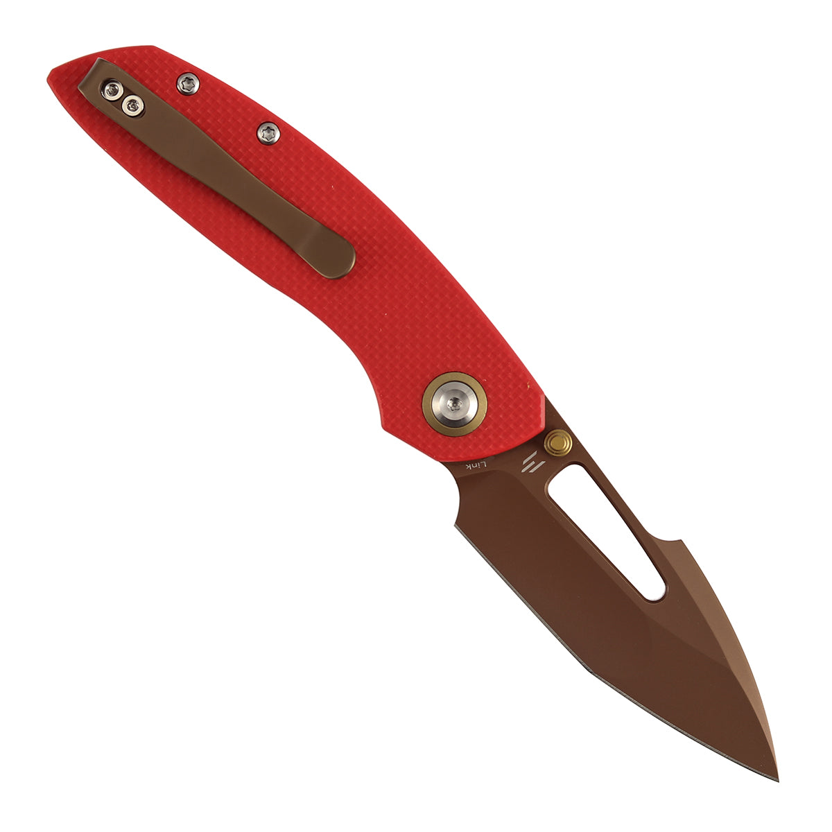 Tenable Link B1068A3 open position showing 14C28N harpoon blade