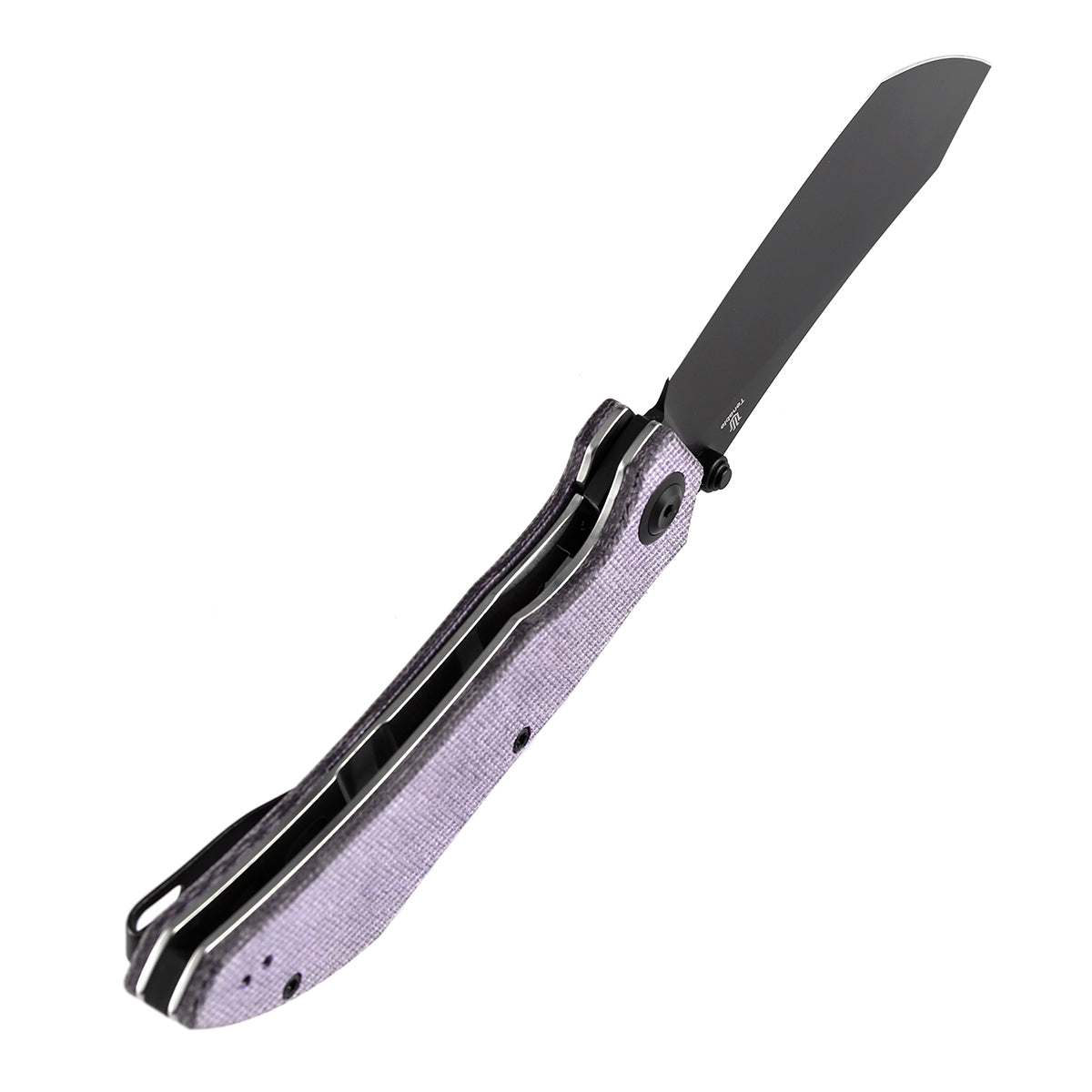 Tenable Tipper B1079A2 blade detail – blackwash Nitro-V cleaver