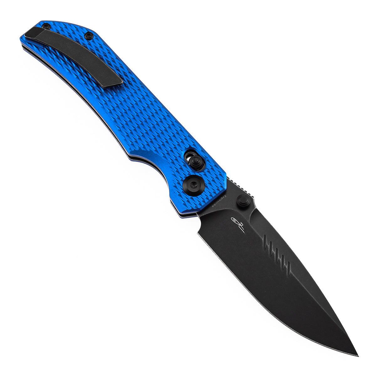 Tenable Eaglestrike B1095V6 open position showing Nitro-V drop point blade