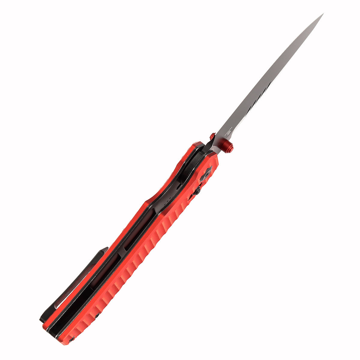 Tenable Eaglestrike B1095V7 blade detail – Black Stonewashed Nitro-V drop point
