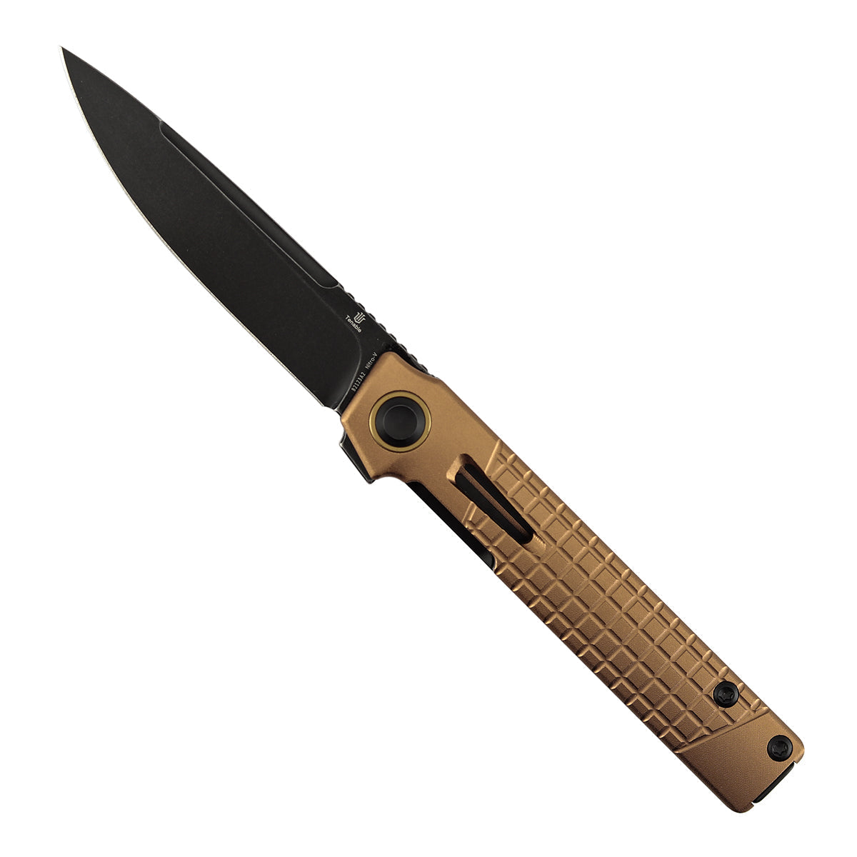 Tenable Kitpu B2123A2 open position showing Nitro-V drop point blade