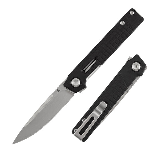 Tenable Kitpu B2123A3 front view – 2.9" stonewashed Nitro-V drop point folding knife