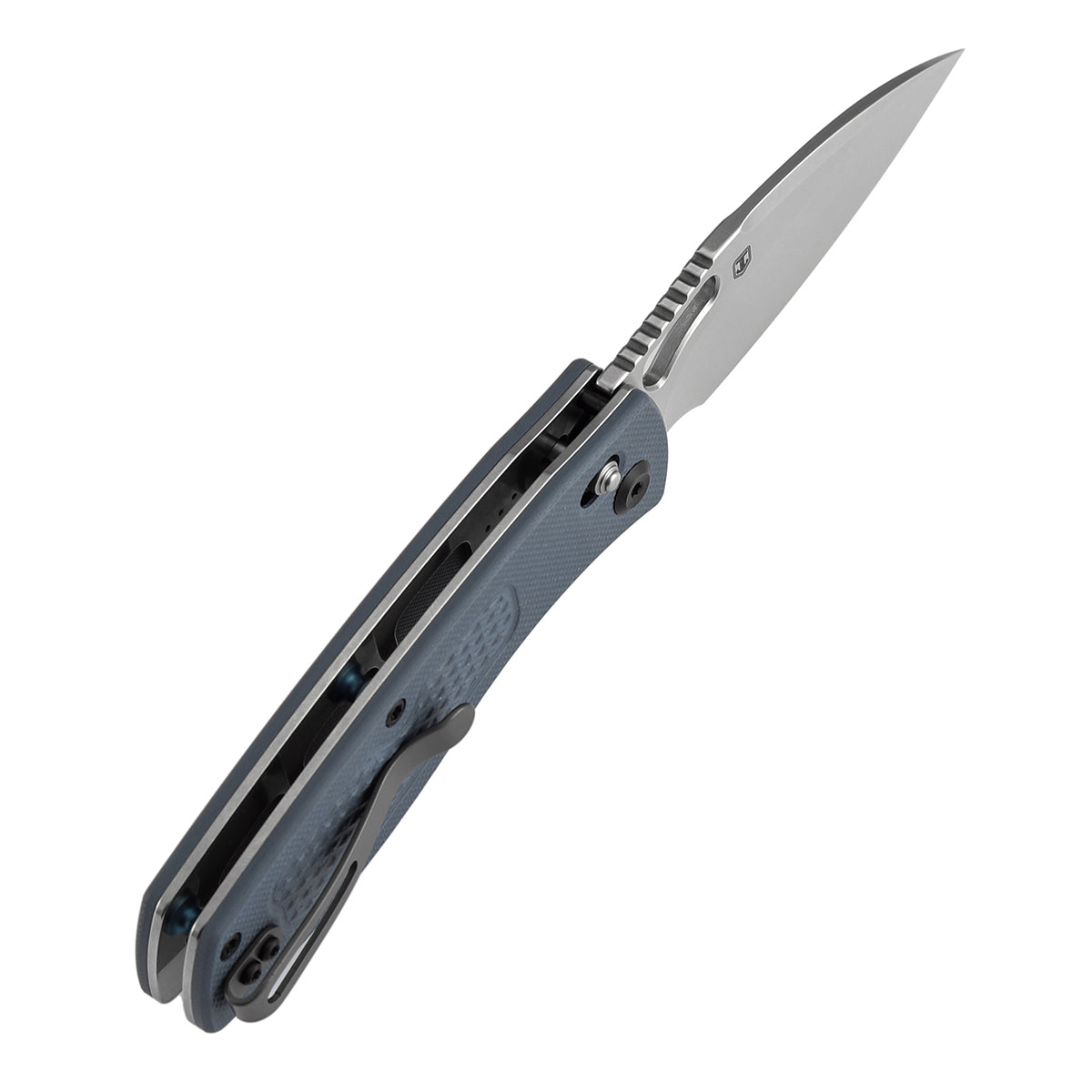 Tenable Heron B2124V6 gray G10 handle scales