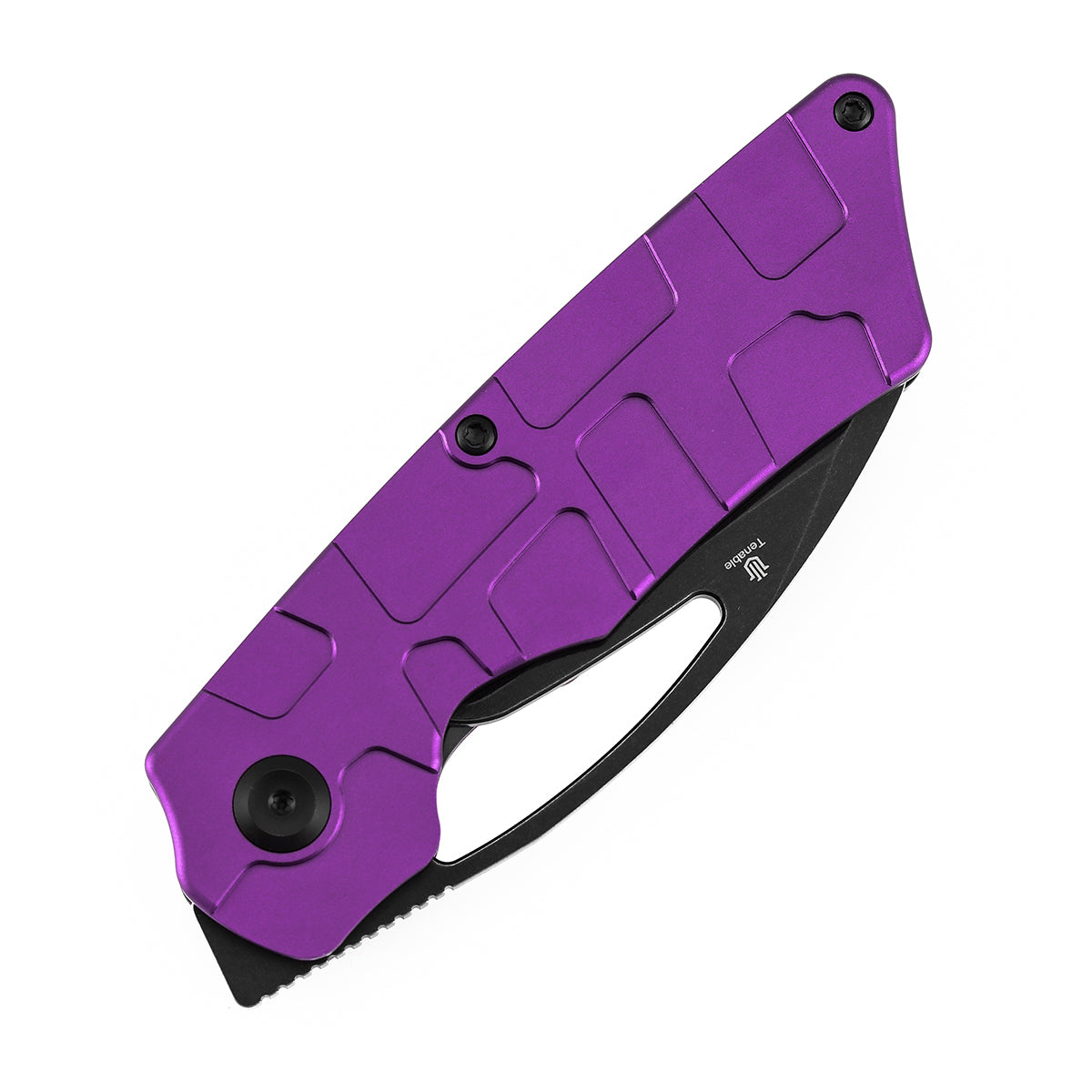 Tenable Goblin L B3016A3 liner lock detail – solid lockup, three deployment options, front flipper tab