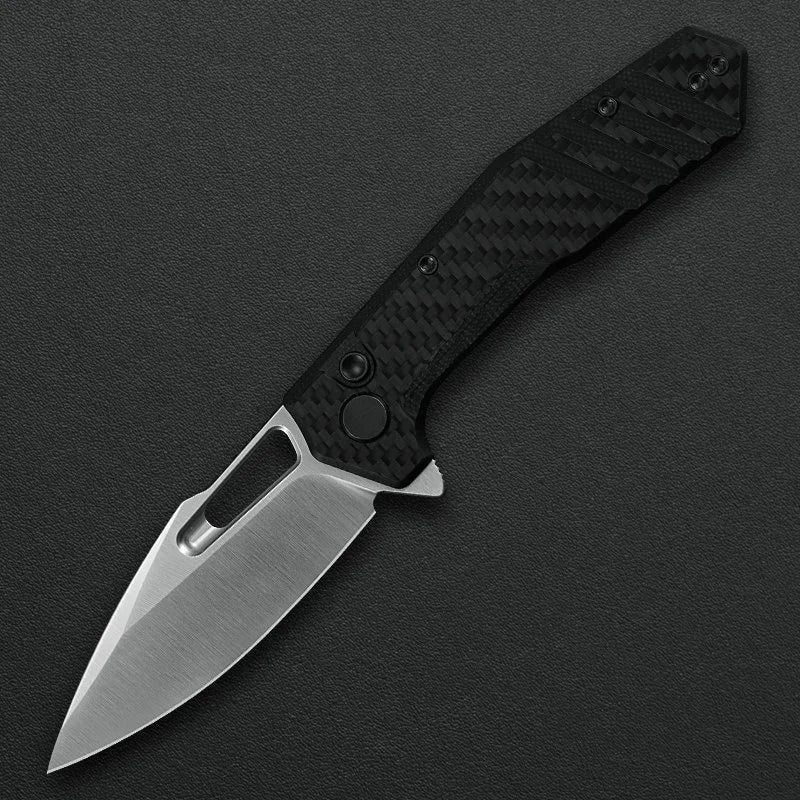 Critical Strike B508-LCFSA front view – 3.26" Satin VG10 folding knife