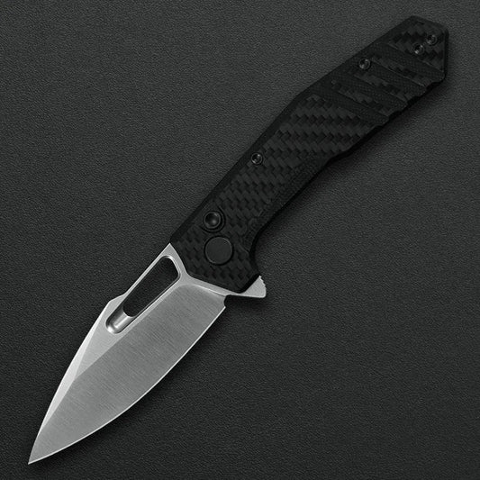 Critical Strike B508-LCFSA front view – 3.26" Satin VG10 folding knife