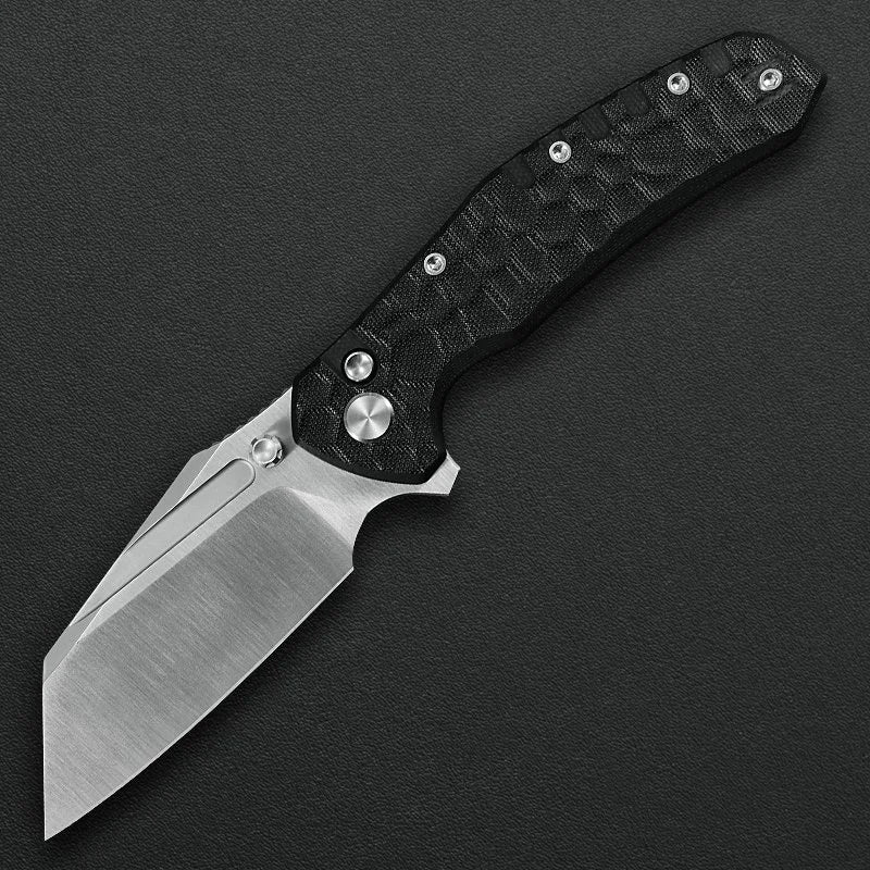 Critical Strike Shamu B510-BKSA VG10 folding knife, front view